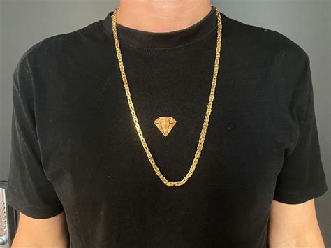 koningsschakel ketting goud